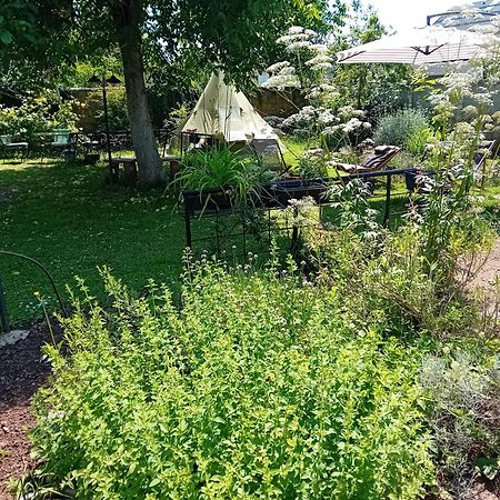Indian Tent Tipi In Shared Lot And Shared Bathroom Mrse Exterior foto