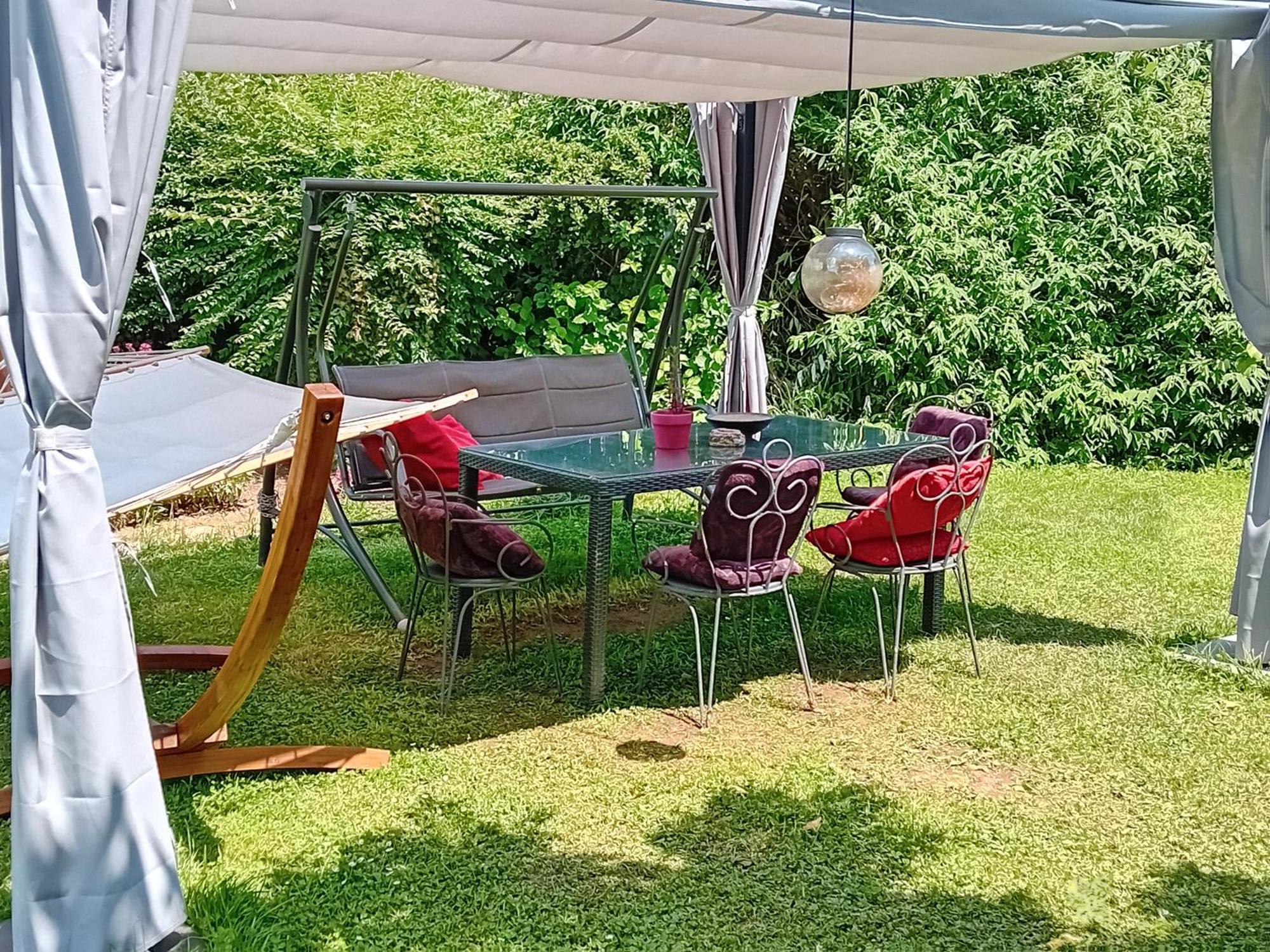 Indian Tent Tipi In Shared Lot And Shared Bathroom Mrse Exterior foto